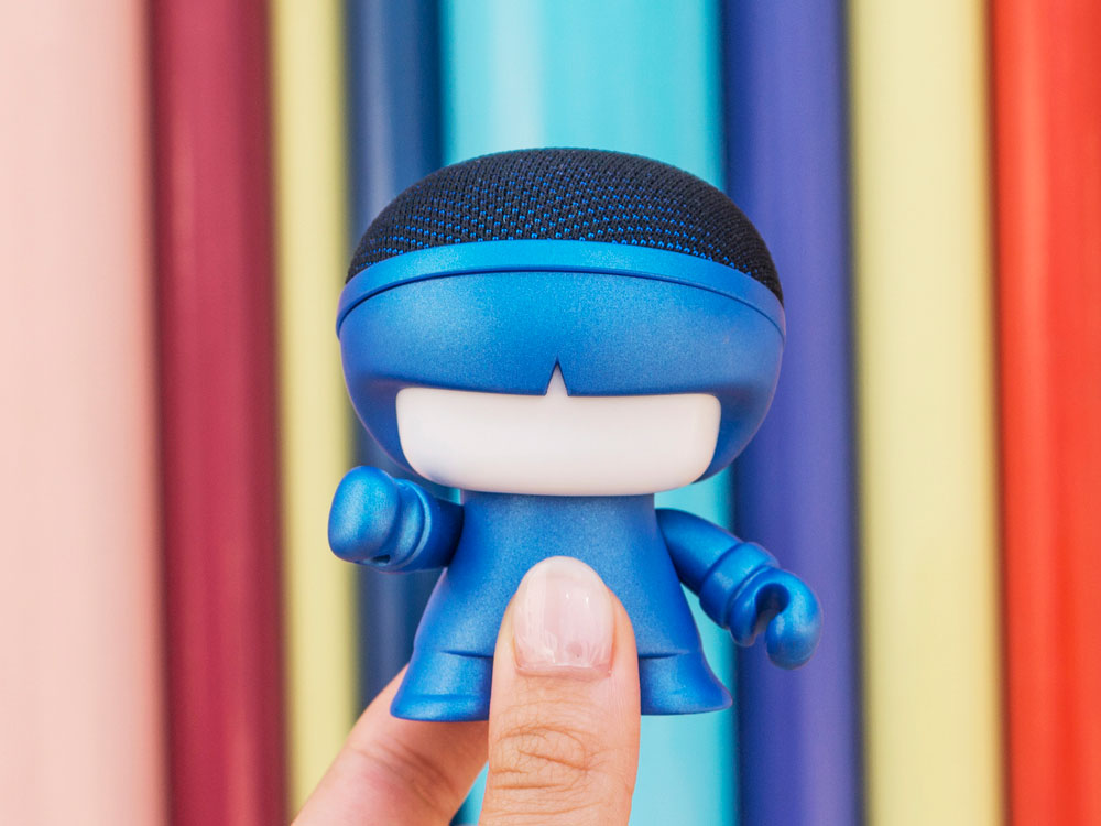 Портативная колонка Bluetooth XOOPAR mini Xboy Metallic, синий-2