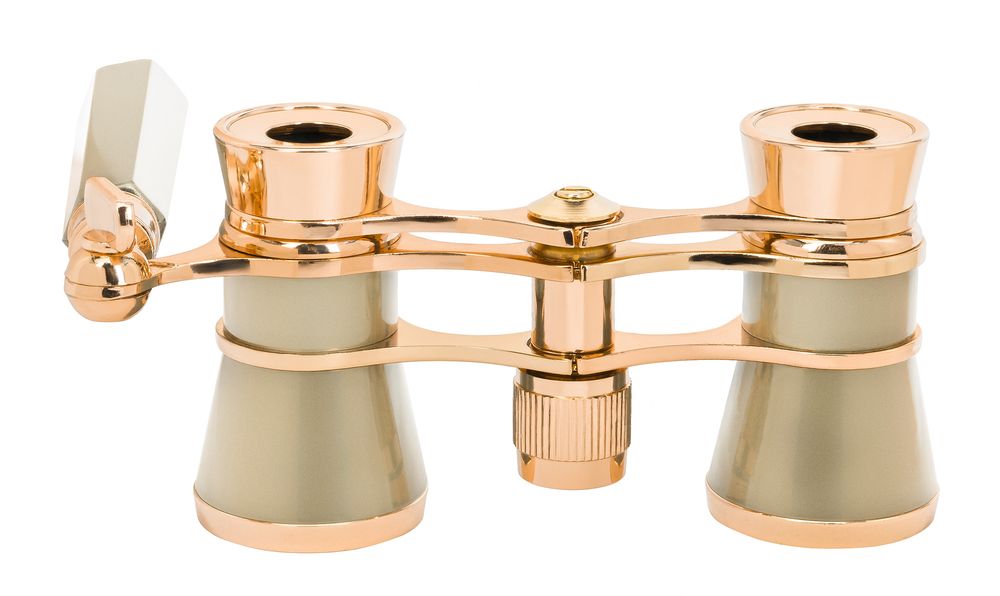 Театральный бинокль-лорнет Broadway 325E, золотистый-2