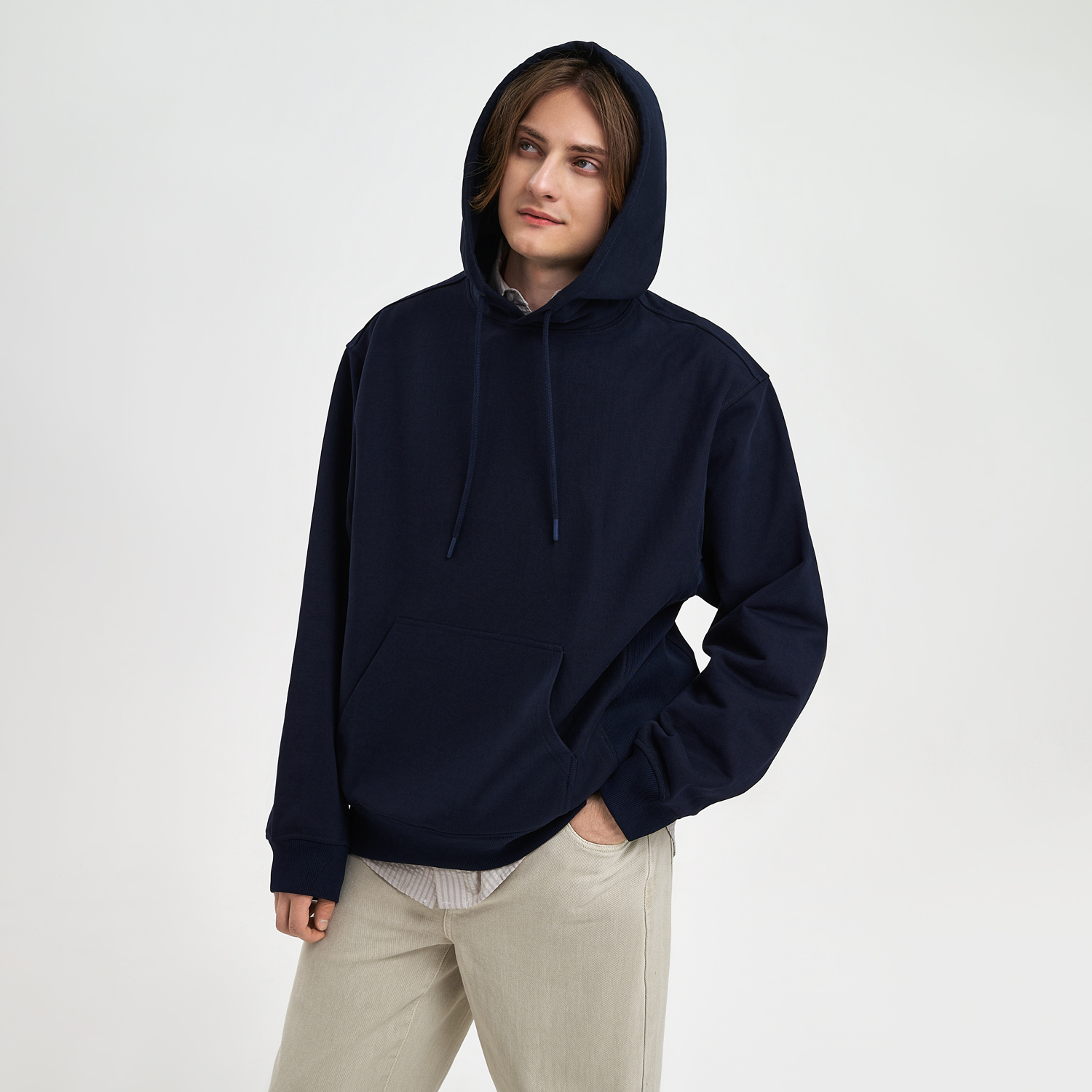 Худи релакс унисекс ADVENTURE, темно-синий-6