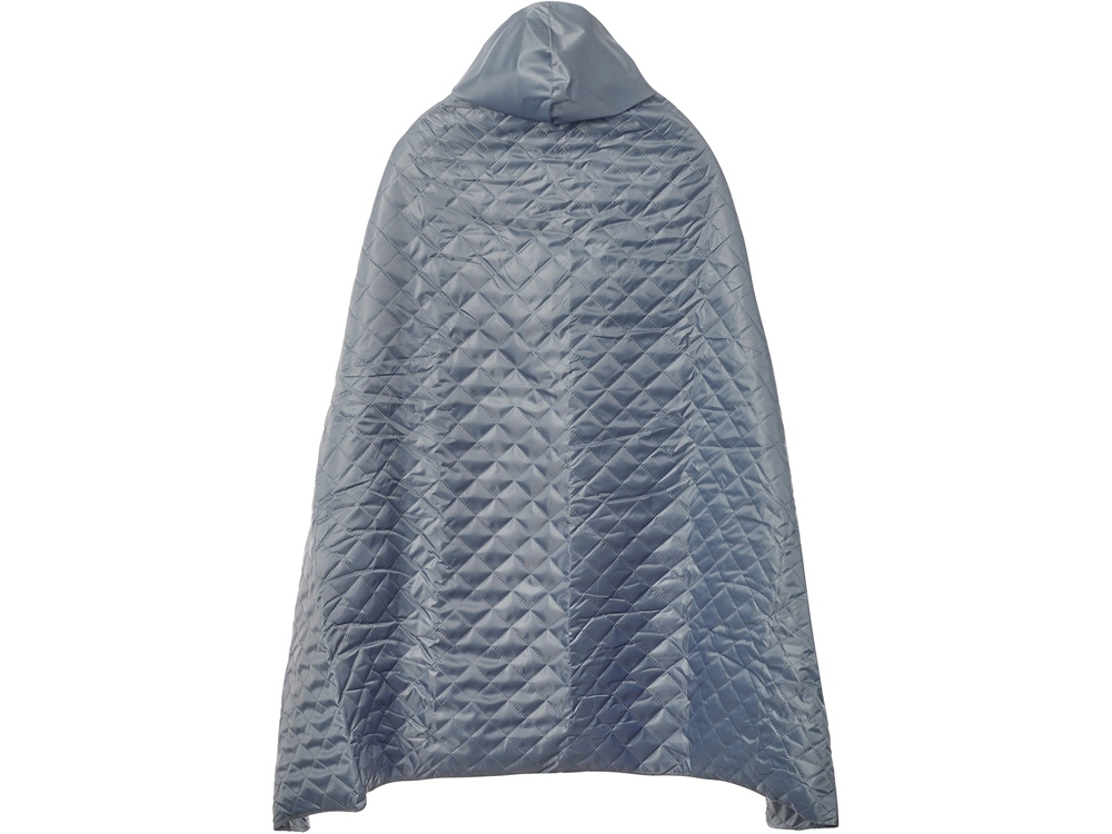 Пончо Cappy с капюшоном на липучке в мешке, серый-6