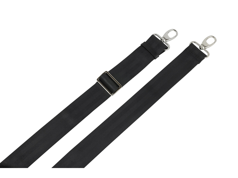 Портфель мужской BUGATTI Comet, чёрный, воловья кожа/полиэстер, 37х6х27 см-6