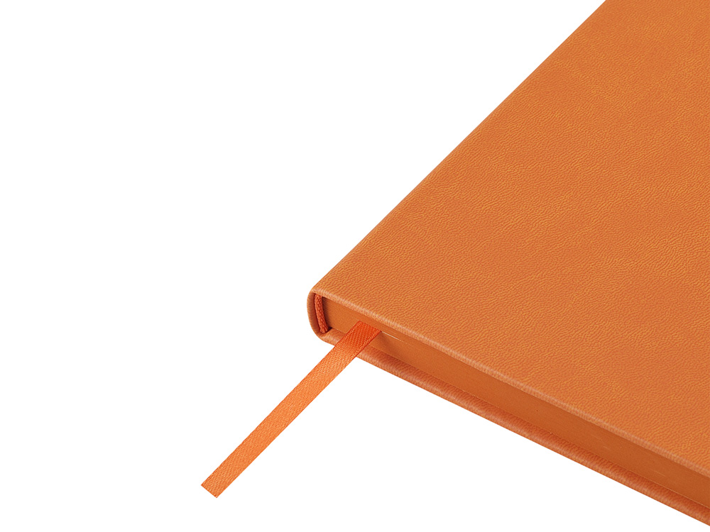 Ежедневник А5 Megapolis Color New soft-touch, оранжевый-3