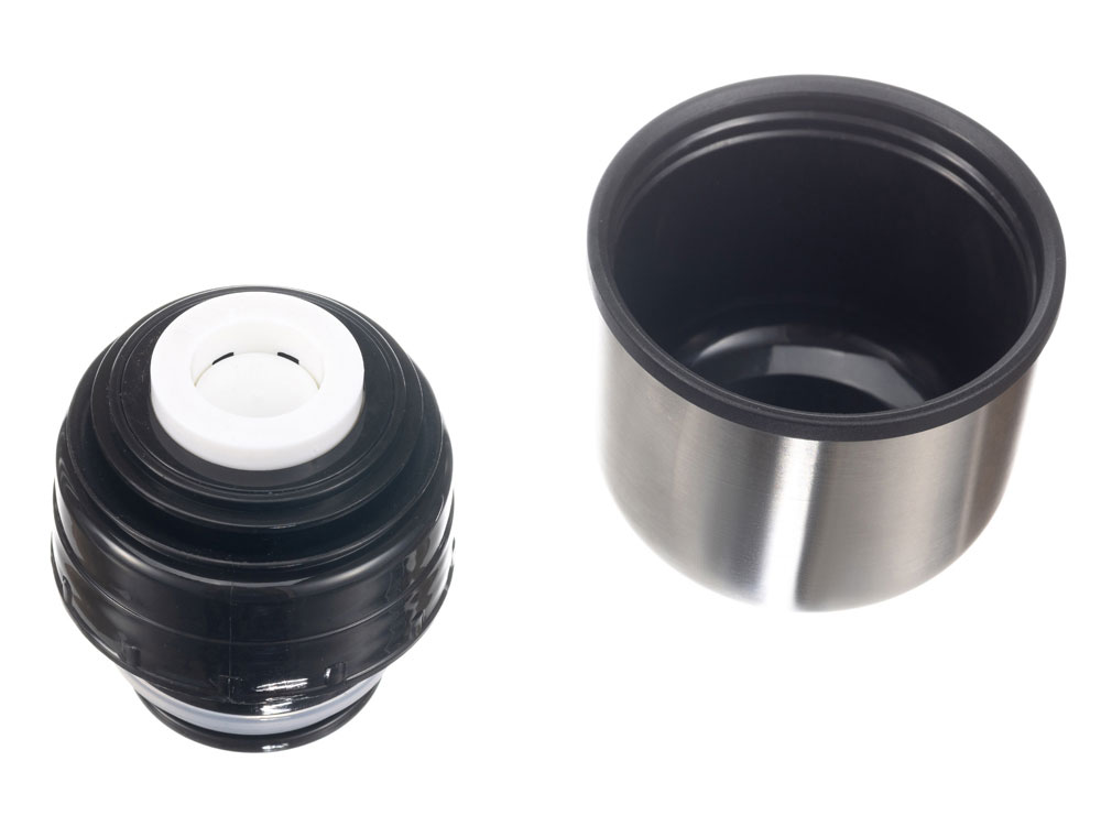 Термос Stinger, 0,8 л, узкий, нержавеющая сталь, серебристый, 8,1 x 8,1 x 29,1 см-1