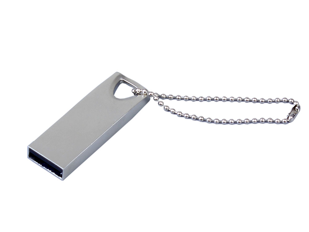 USB 2.0-флешка на 32 Гб с мини чипом, компактный дизайн, стильное отверстие для цепочки-0