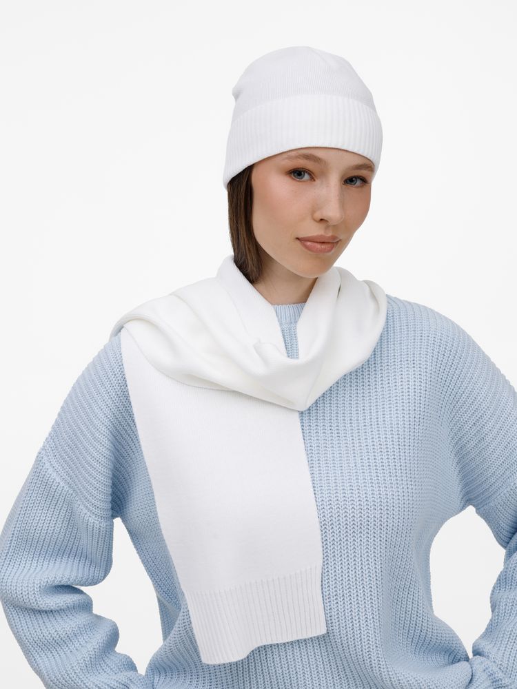 Шарф Sorang, белый-4