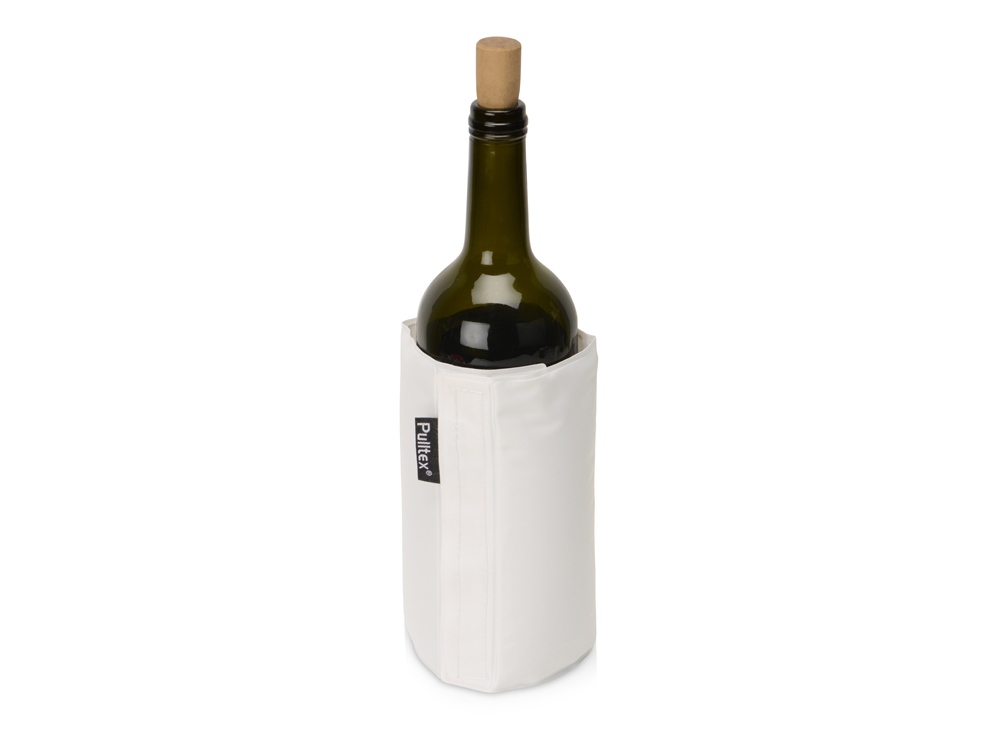 WINE COOLER SATIN WHITE/Охладитель-чехол для бутылки вина или шампанского, белый-2