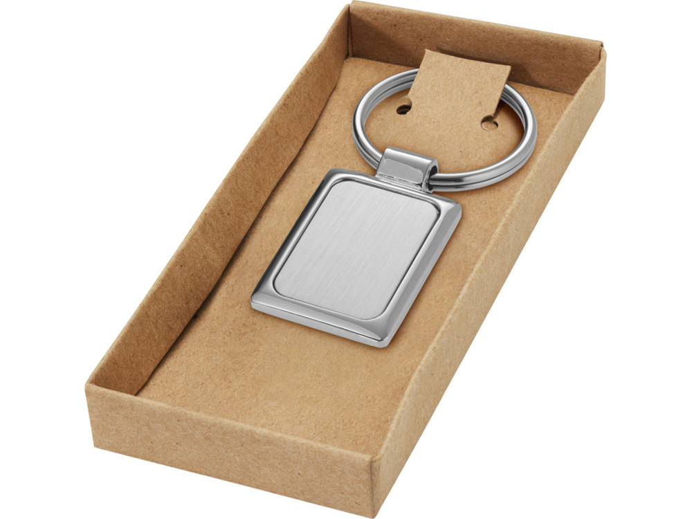 Брелок Квадро, серебристый-2