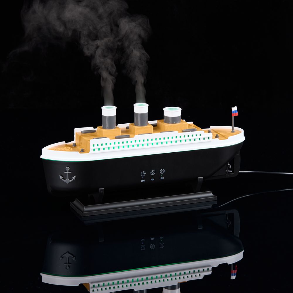 Увлажнитель-ароматизатор Steam Stream, черный-1