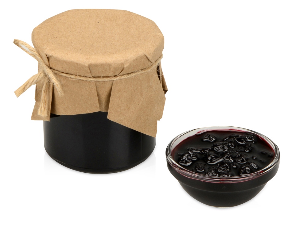 Варенье из черники с лимоном, 295г в подарочной обертке-0