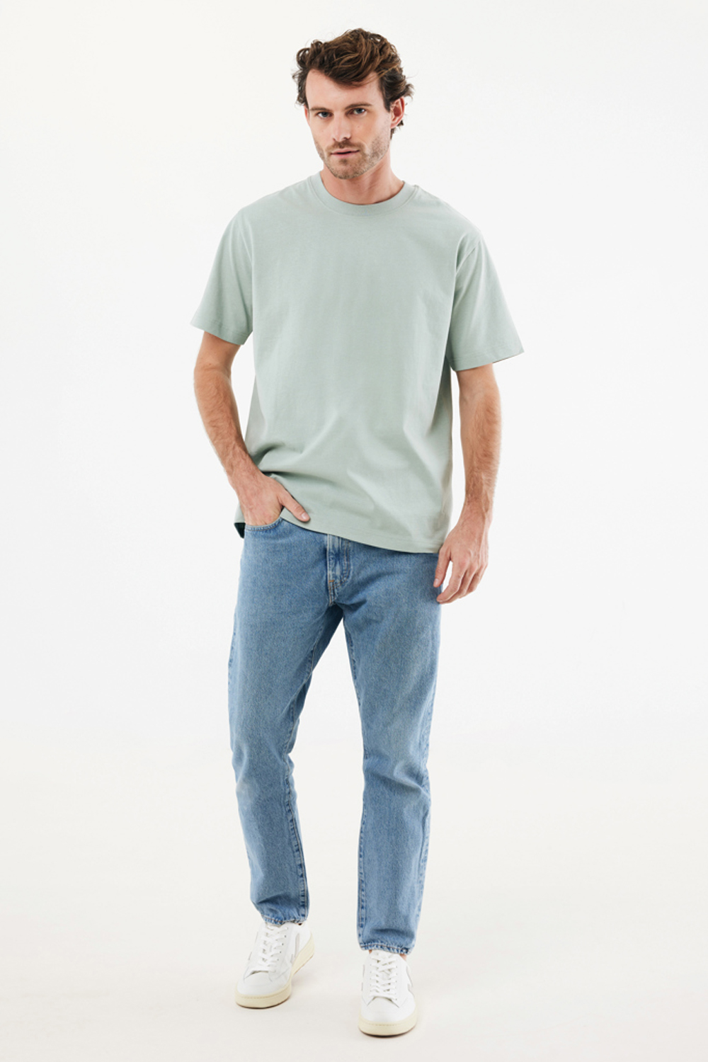 Футболка Iqoniq Nikko из переработанного хлопка, 220 г/м²-5