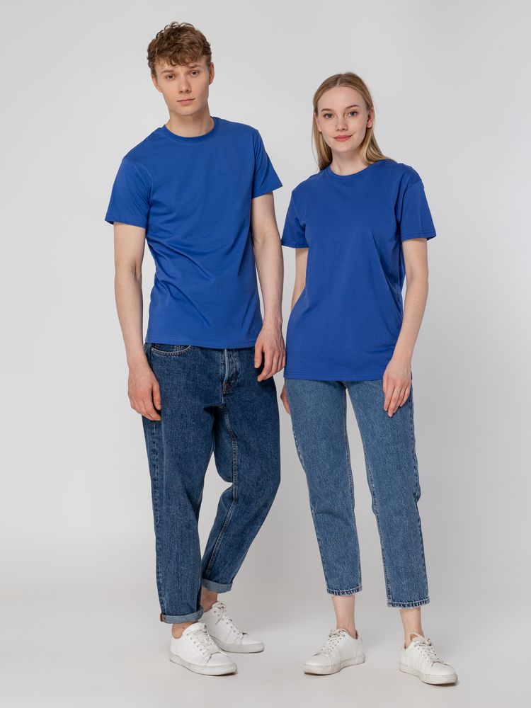 Футболка унисекс T-Bolka 160, ярко-синяя-5