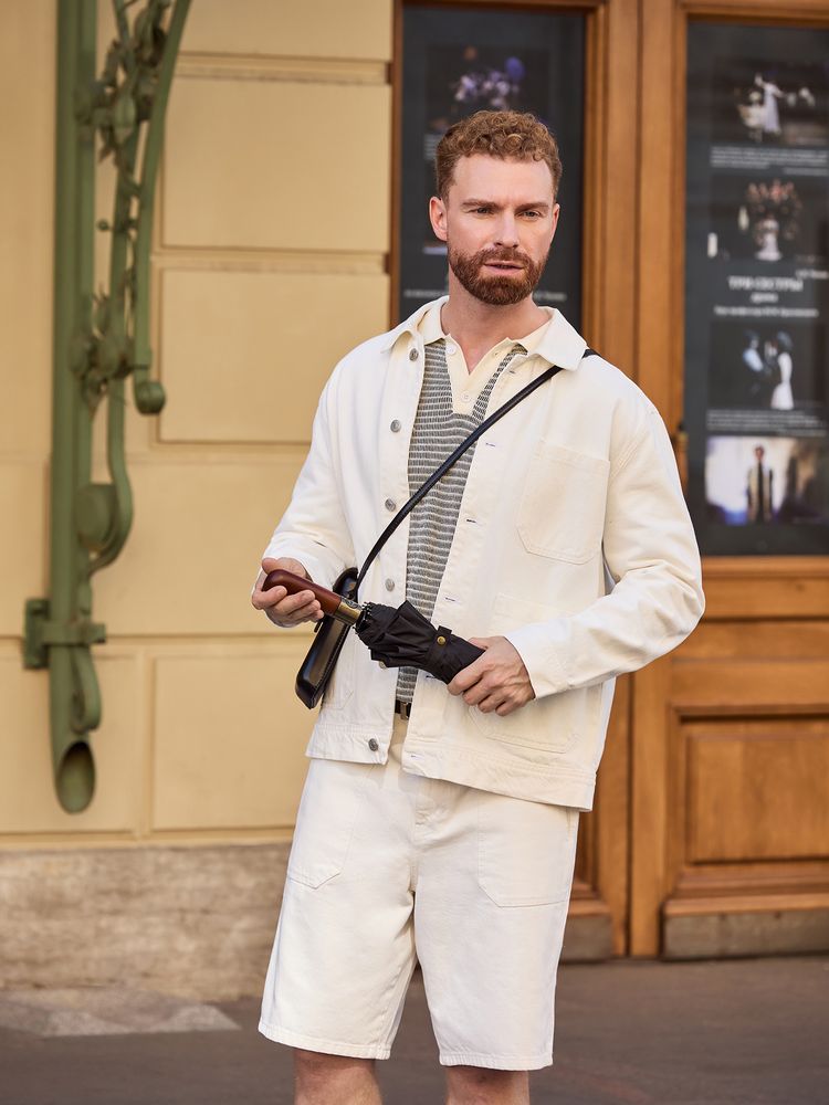 Зонт складной Cloudburst в подарочной упаковке, черный-5