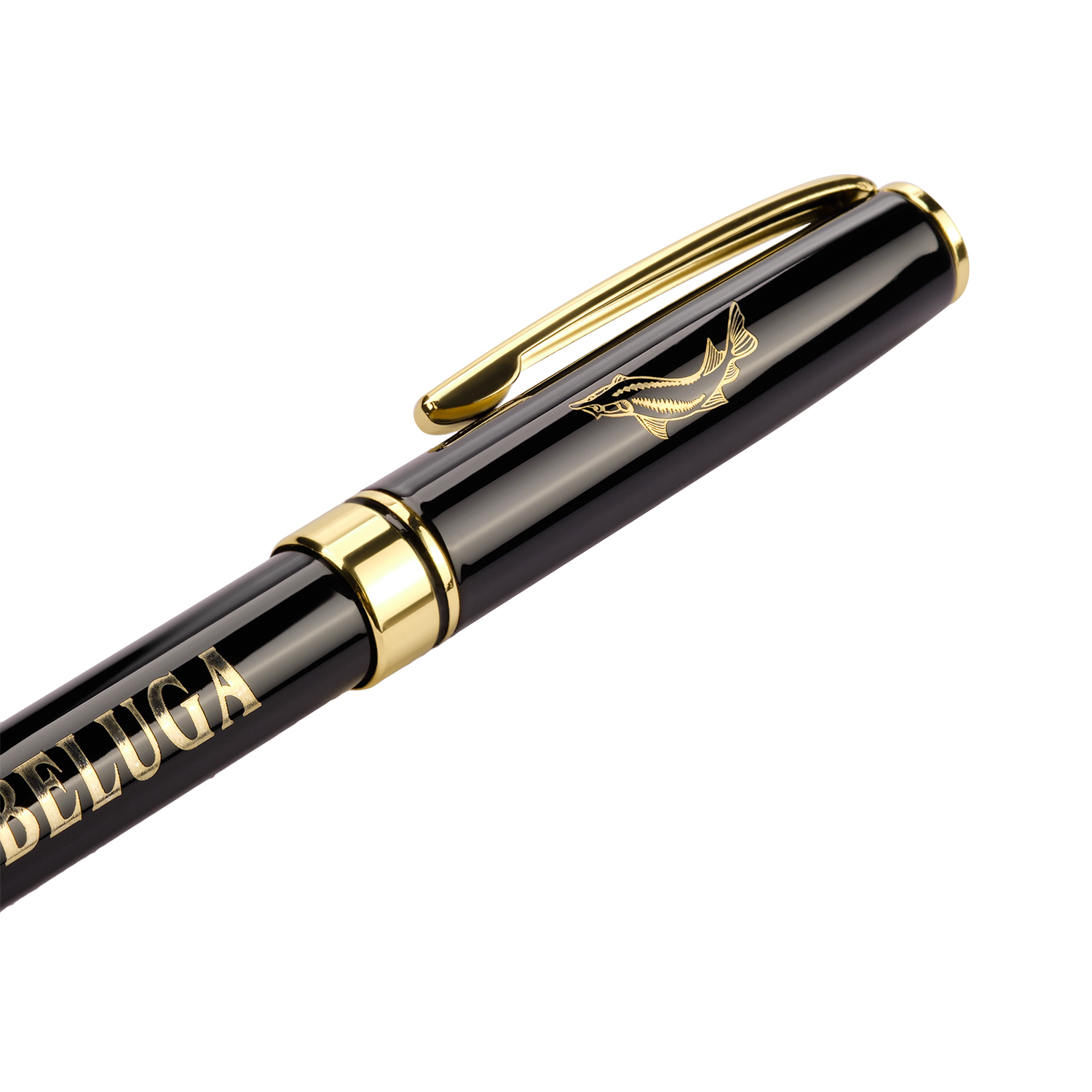 Шариковая ручка Tesoro, черная/позолота-3