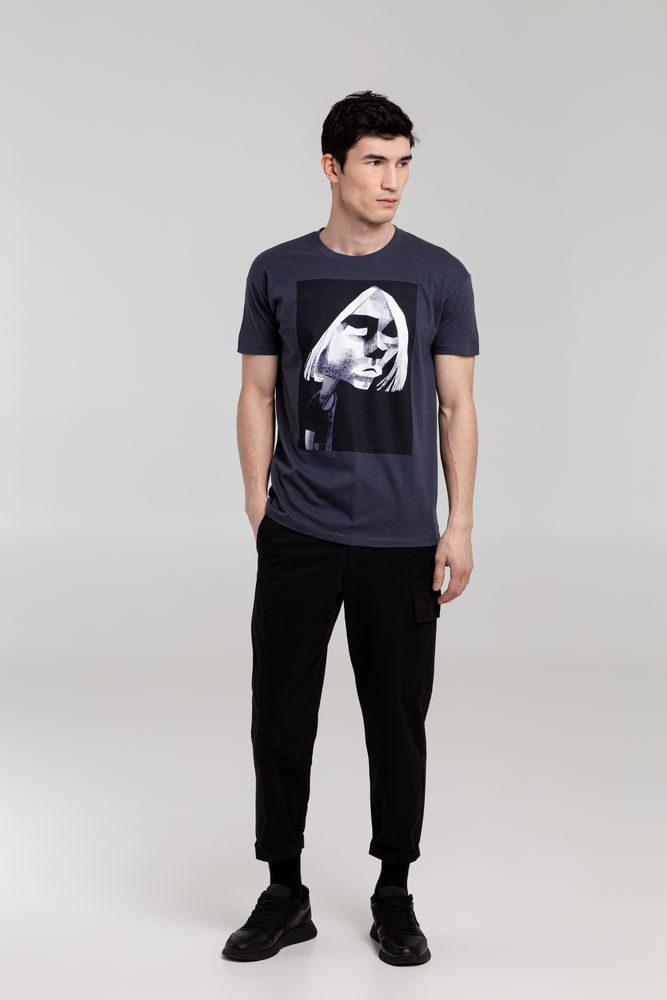 Футболка «Меламед. Kurt Cobain», темно-серая-2