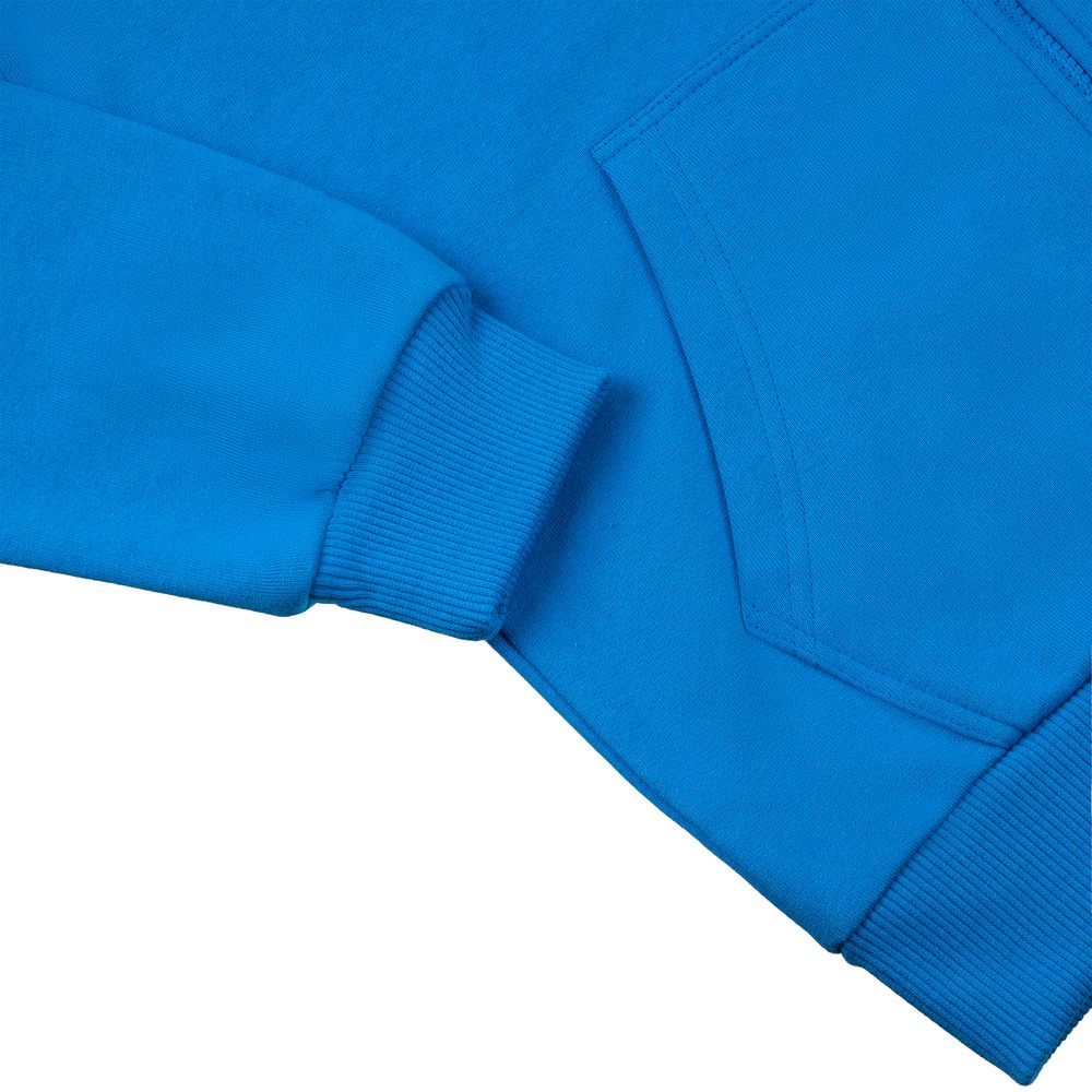 Толстовка на молнии с капюшоном Siverga Heavy 2.0, бирюзовая-2