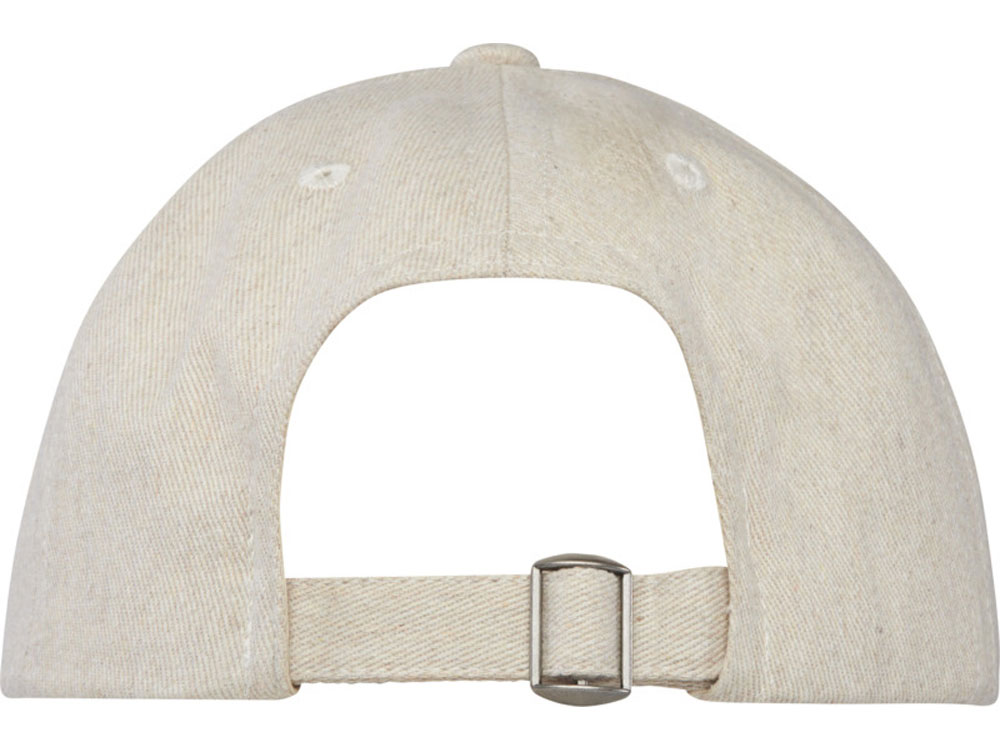 Opal с 6 панелями Aware™ кепка из переработанных материалов - Oatmeal-2