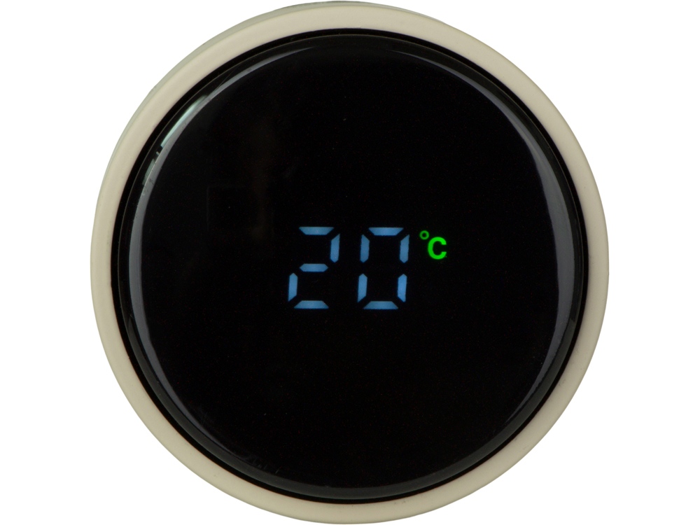 Вакуумный термос Module X с индикатором температуры, 500 мл, тубус, бежевый-5