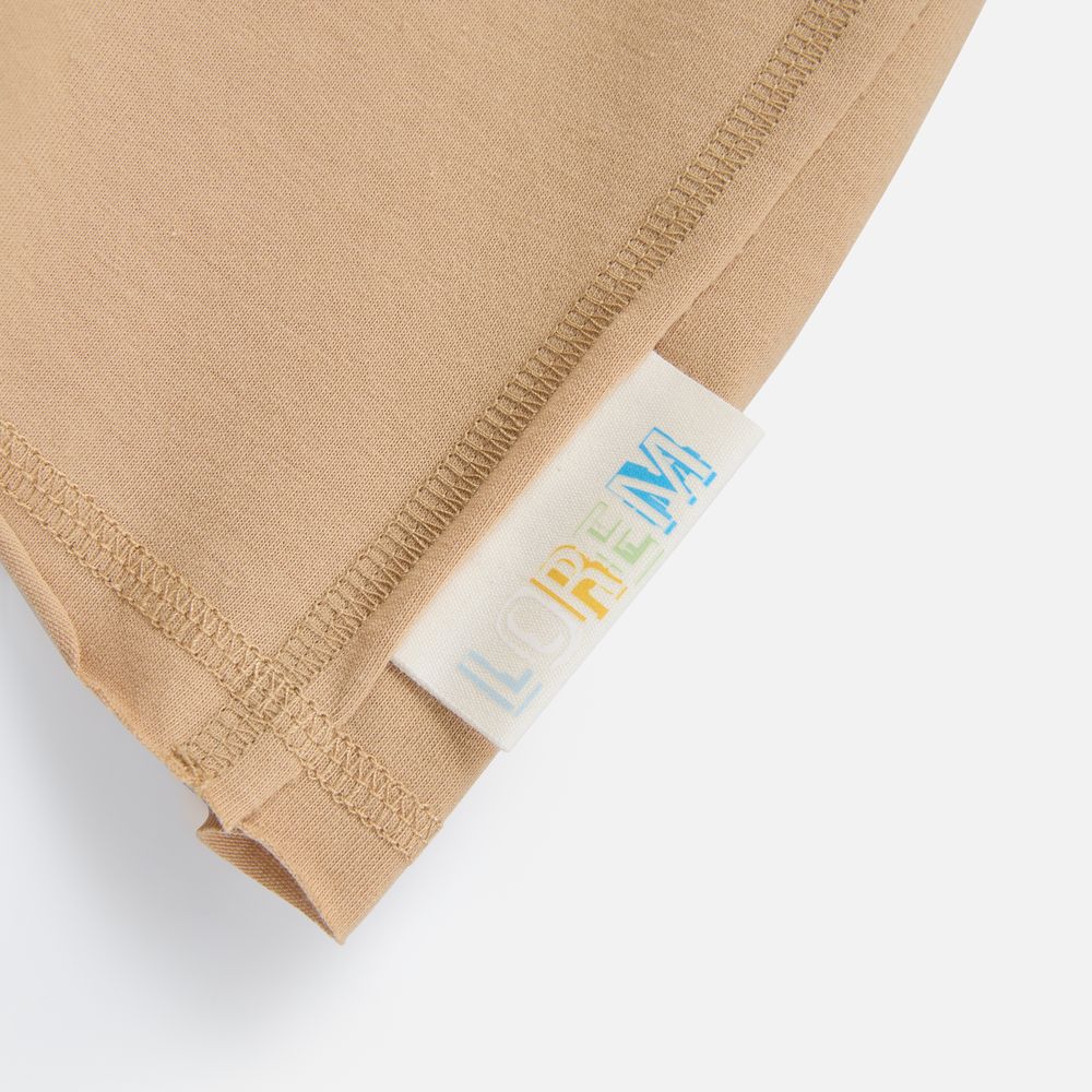 Лейбл хлопковый Doni, L, беленый-4