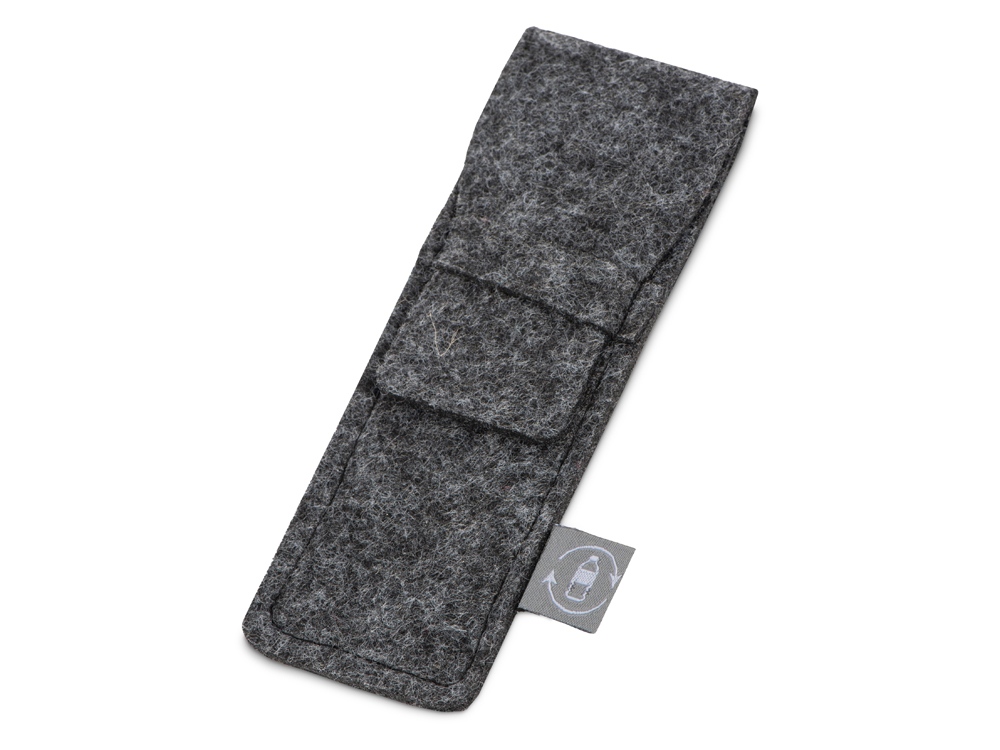 Футляр для ручек из RPET-фетра Felt, серый-0