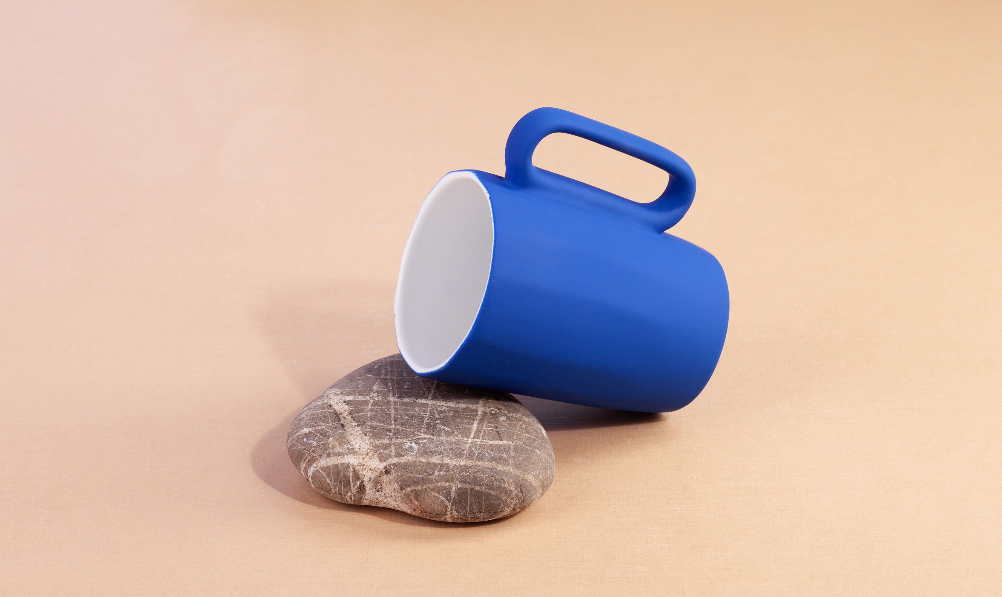 Кружка керамическая "Calypso" 250 мл, покрытие soft touch-1