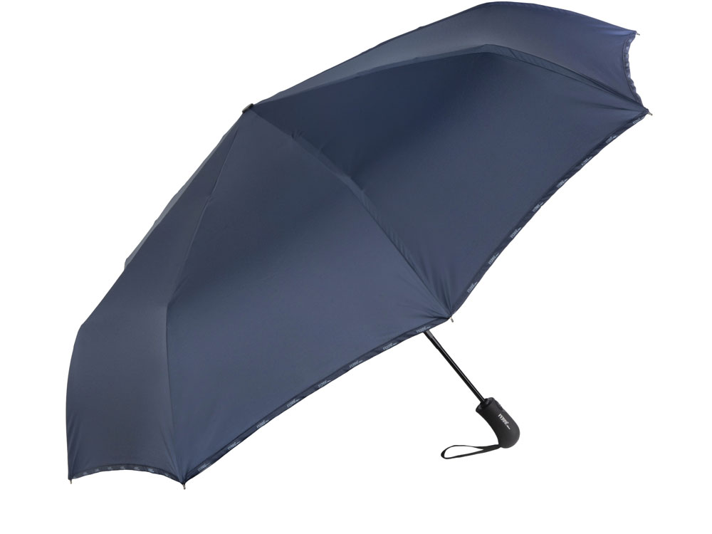 Зонт складной автоматический Ferre Milano, синий-0
