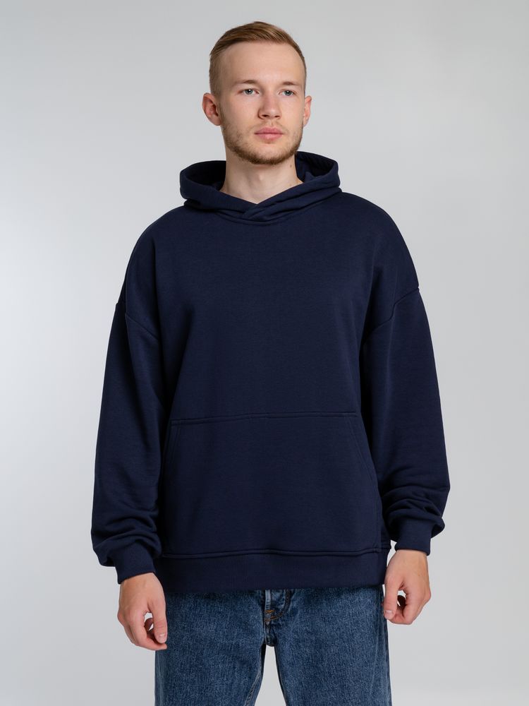 Худи оверсайз Kulonga Comfort, темно-синее-1