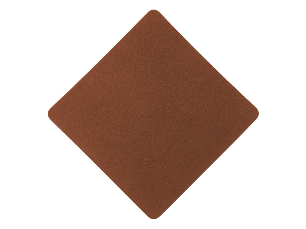 ПАТЧ РОМБ nubuk (коричневый ) 7,6 х 7,6 см-0