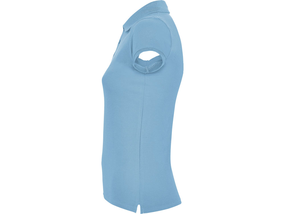 Рубашка поло Star женская, небесно-голубой-2