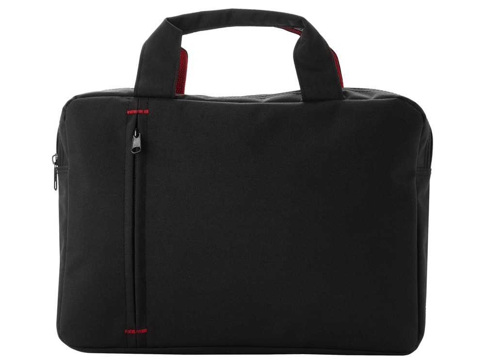 Сумка для документов Troit, черный/красный-2