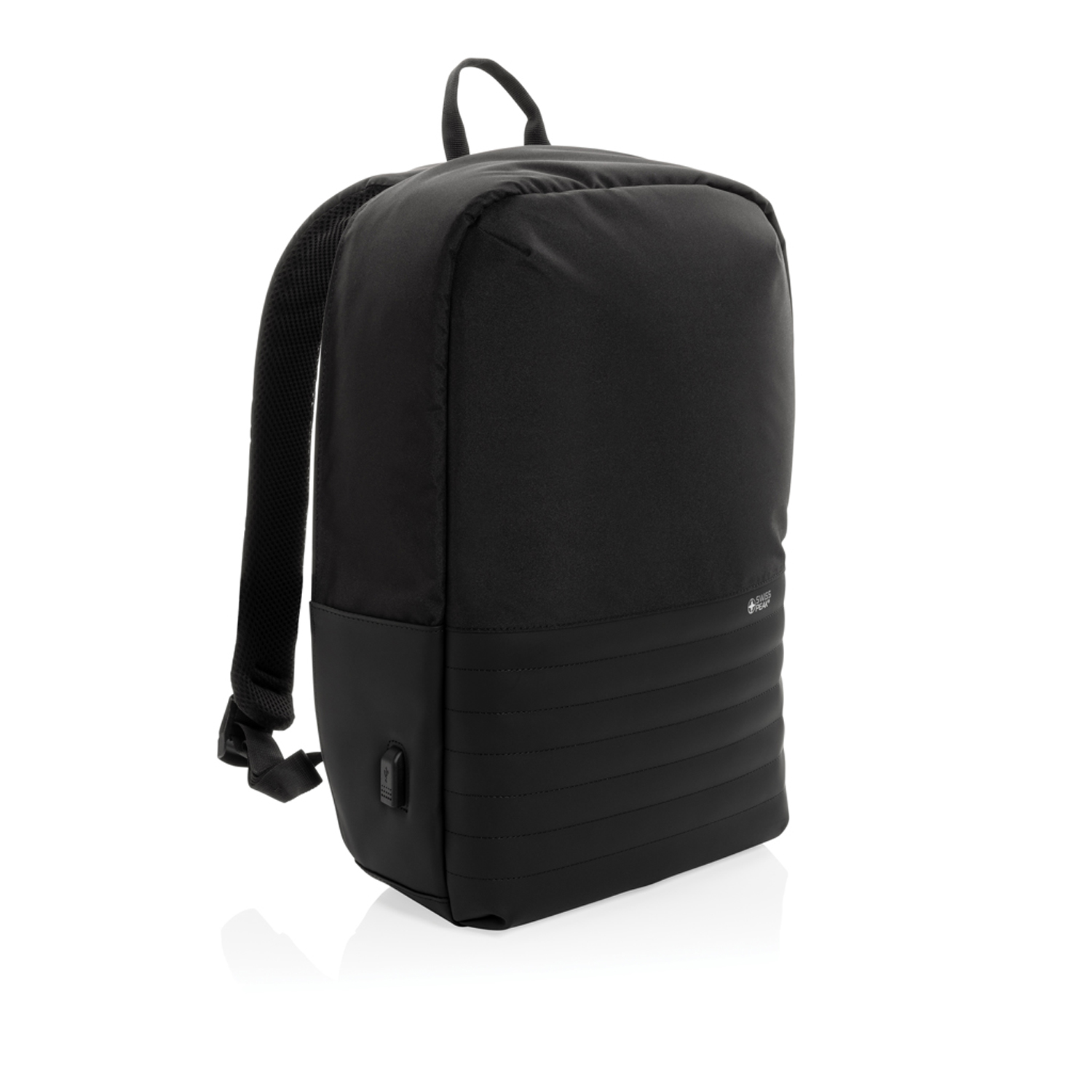 Антикражный рюкзак для ноутбука Swiss Peak с RFID-защитой из rPET AWARE™, 15,6’’-0