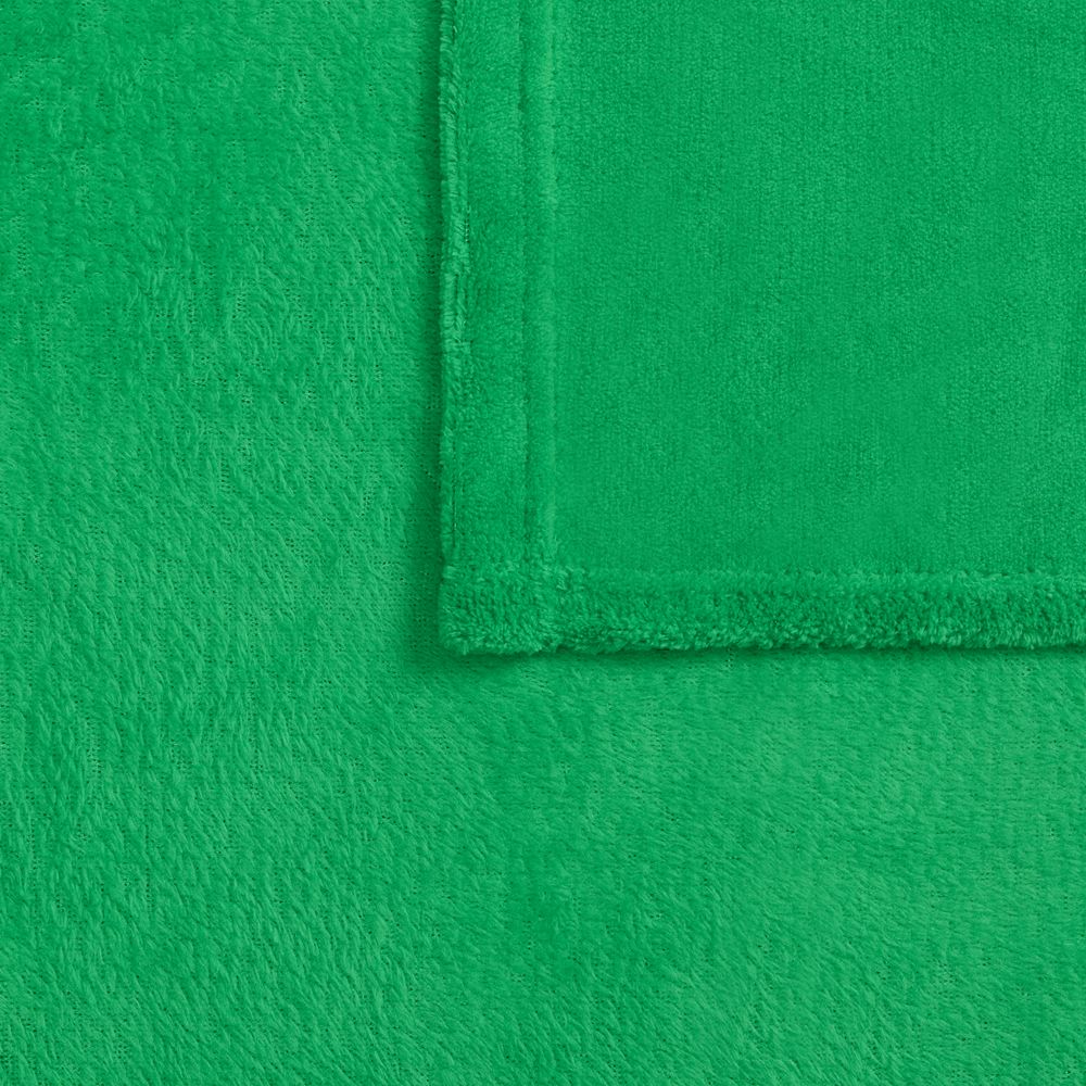 Плед Plush, зеленый-1