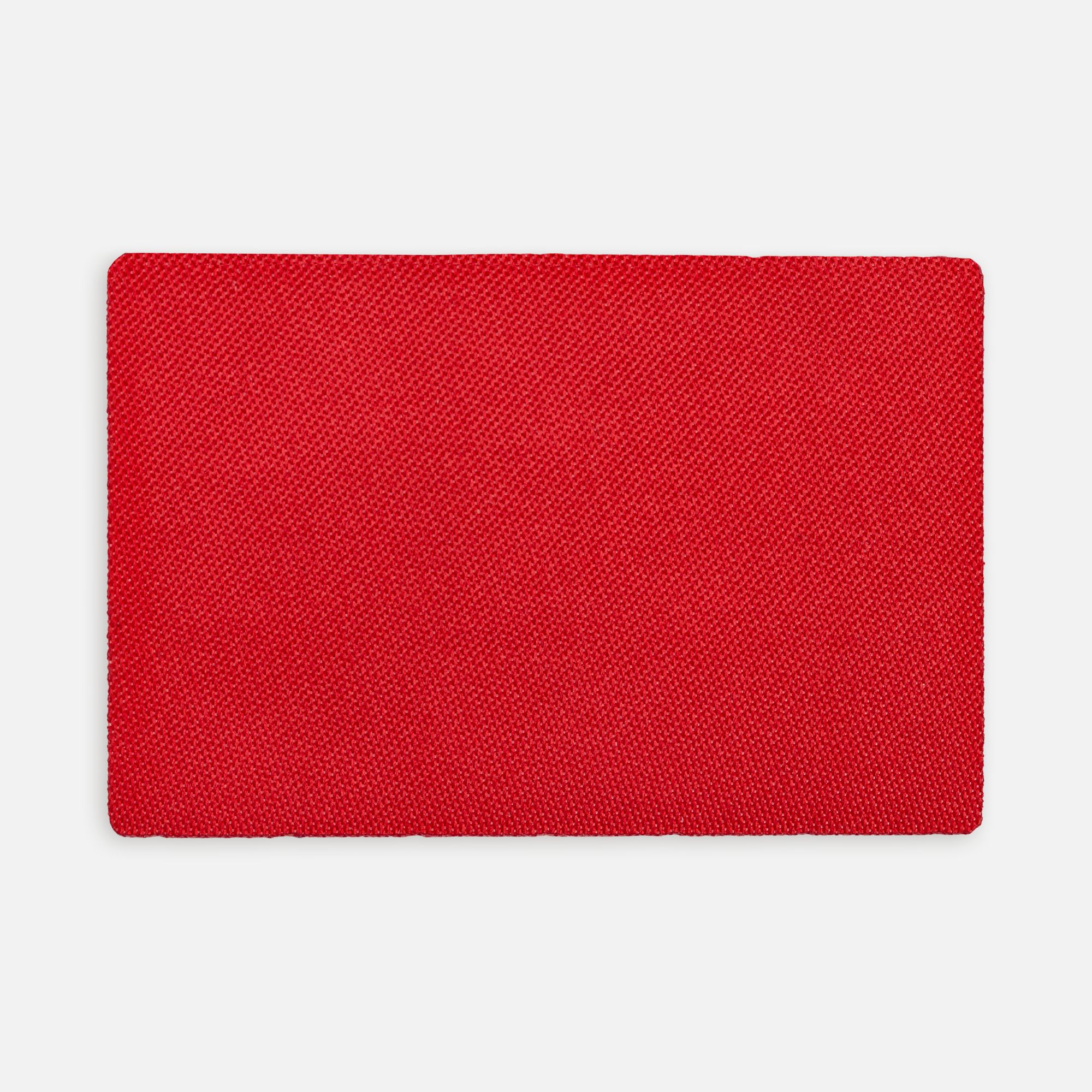 Наклейка тканевая Lunga, L, красная-0