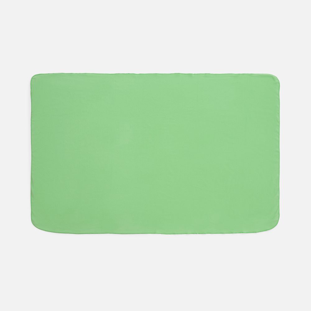 Флисовый плед Warm&Peace, светло-зеленый-4