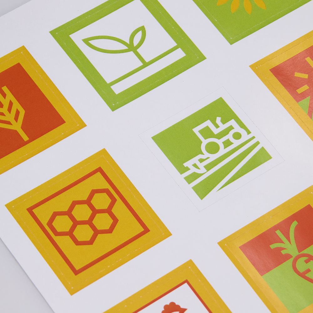 Стикерпак бумажный Industry, сельское хозяйство-1