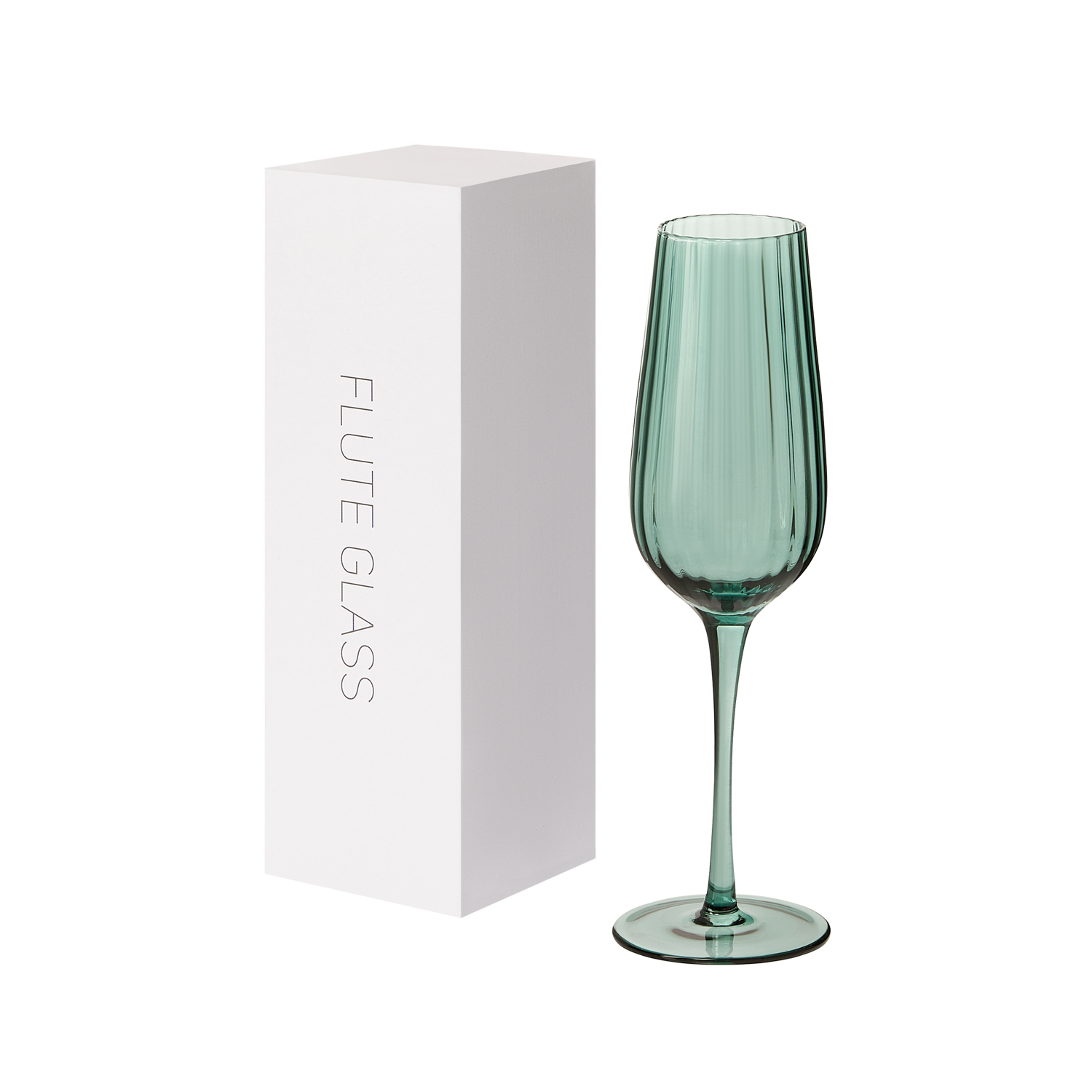 Бокал для шампанского Капри (Capri), зеленый-9