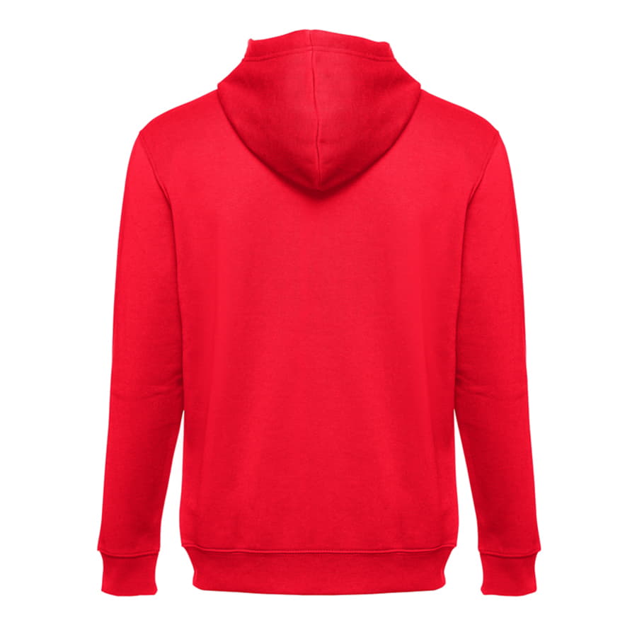 Толстовка мужская с капюшоном на молнии AMSTERDAM 320 , красный-3