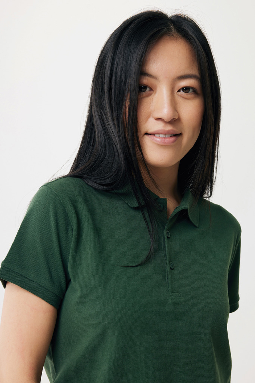 Женская рубашка поло Iqoniq Yosemite из переработанного хлопка-пике, унисекс, 220 г/м²-7