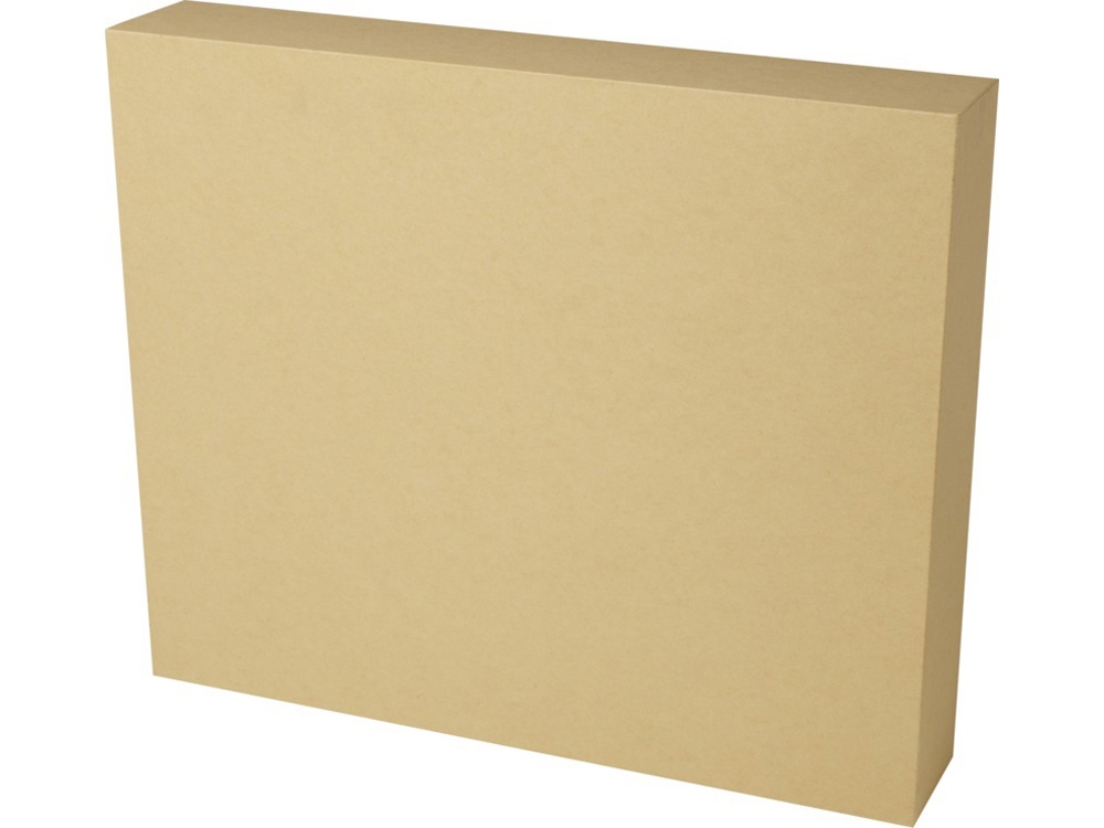 Carmen подарочный набор из блокнота формата А5 в твердой обложке и шариковой ручки - сплошной черный-5