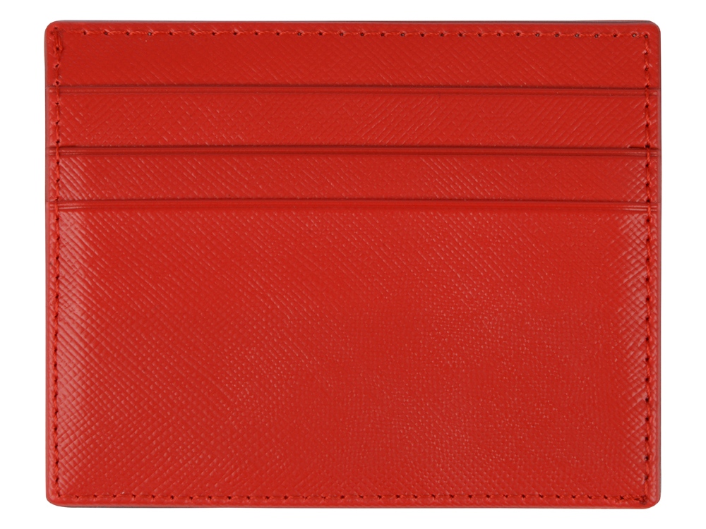 Чехол для карточек и купюр Weekend из ПВХ, красный-4