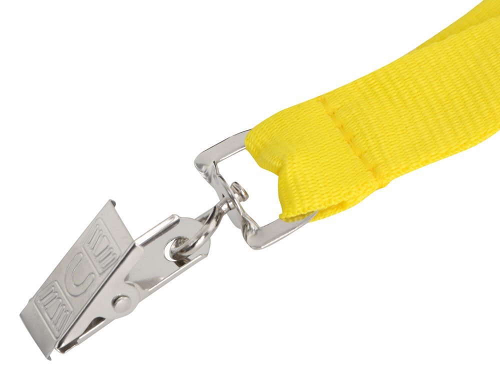 Ланьярд с клипом, желтый-1