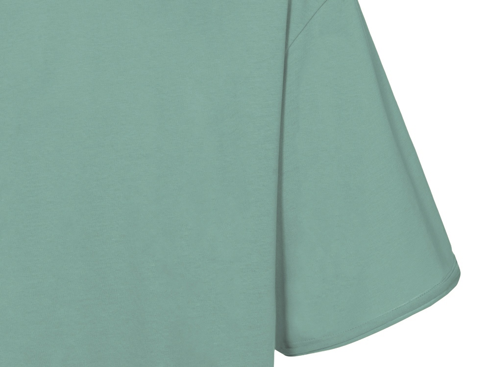 Футболка оверсайз Liyon унисекс, пыльно-бирюзовый-11