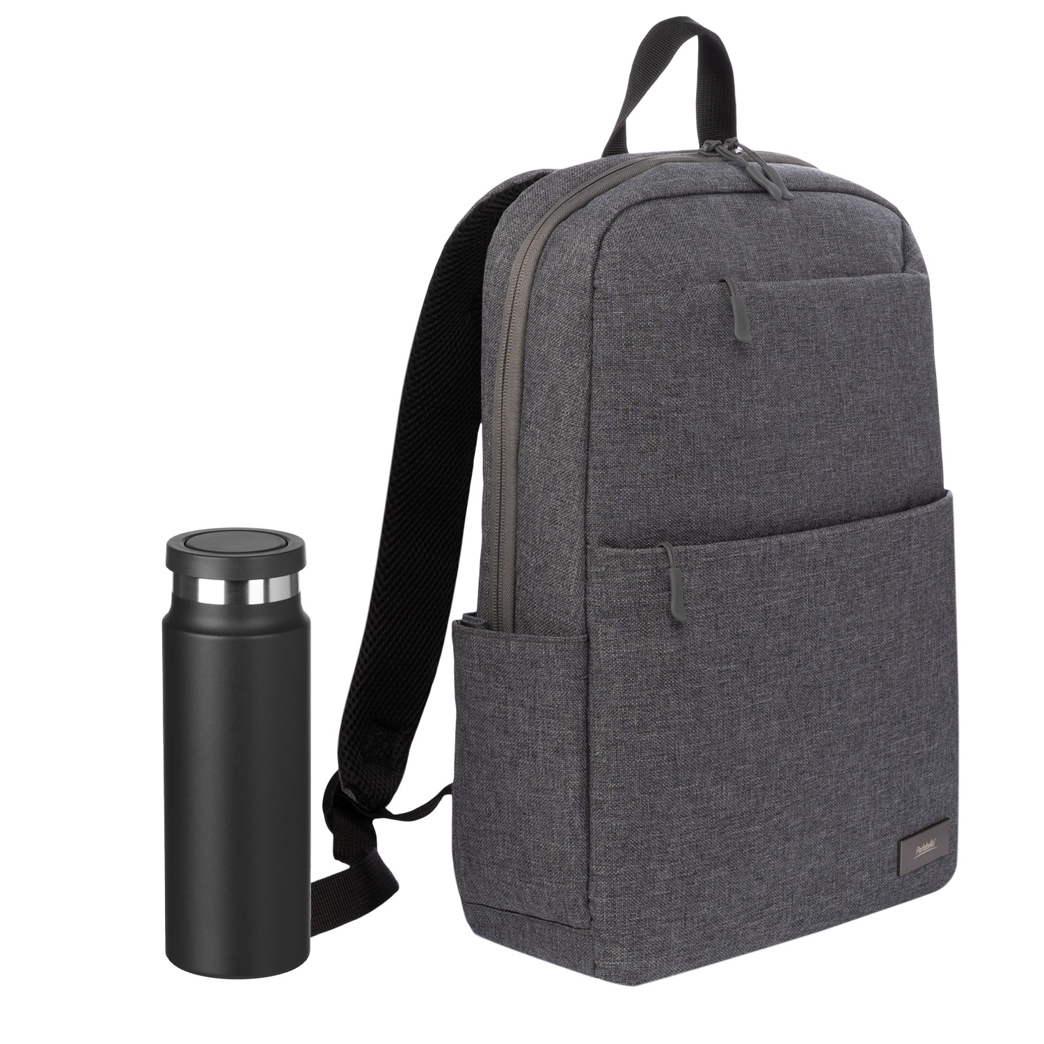 Подарочный набор Forst, Allegra, черный (рюкзак, термобутылка)-0