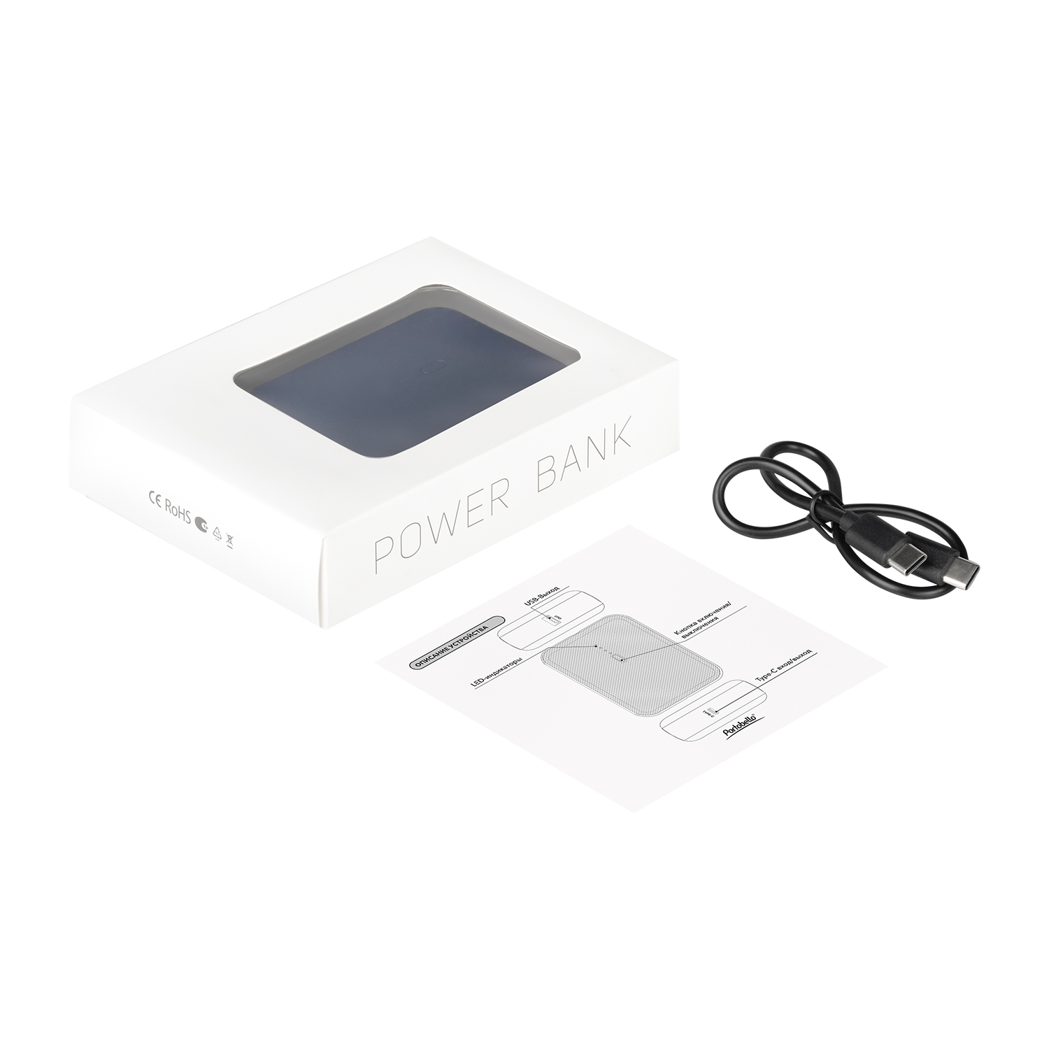 Внешний аккумулятор с функцией быстрой зарядки Formula 10000 mAh, синий-14