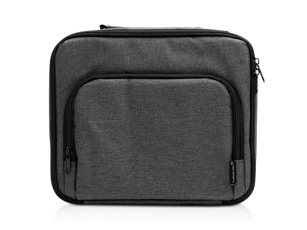 Сумка-холодильник из переработанного полиэстера Сотэк (SOTEK), меланжевый серый-0