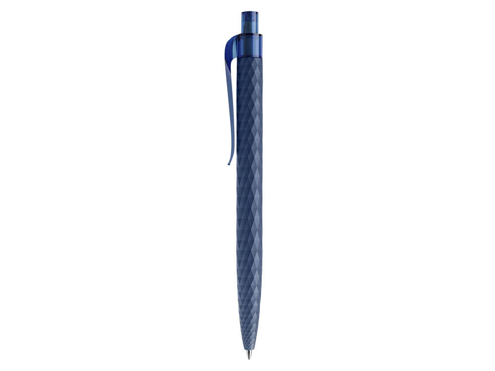 Ручка шариковая QS 01 PRT софт-тач, синий-1