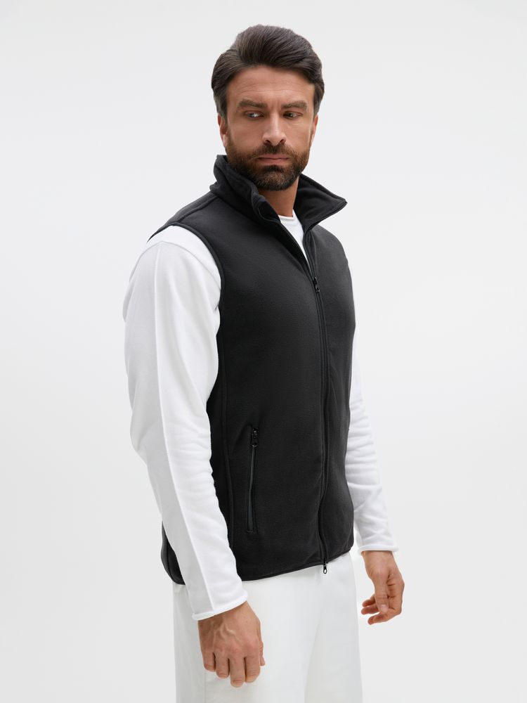 Жилет флисовый унисекс Ben Mac, черный-3