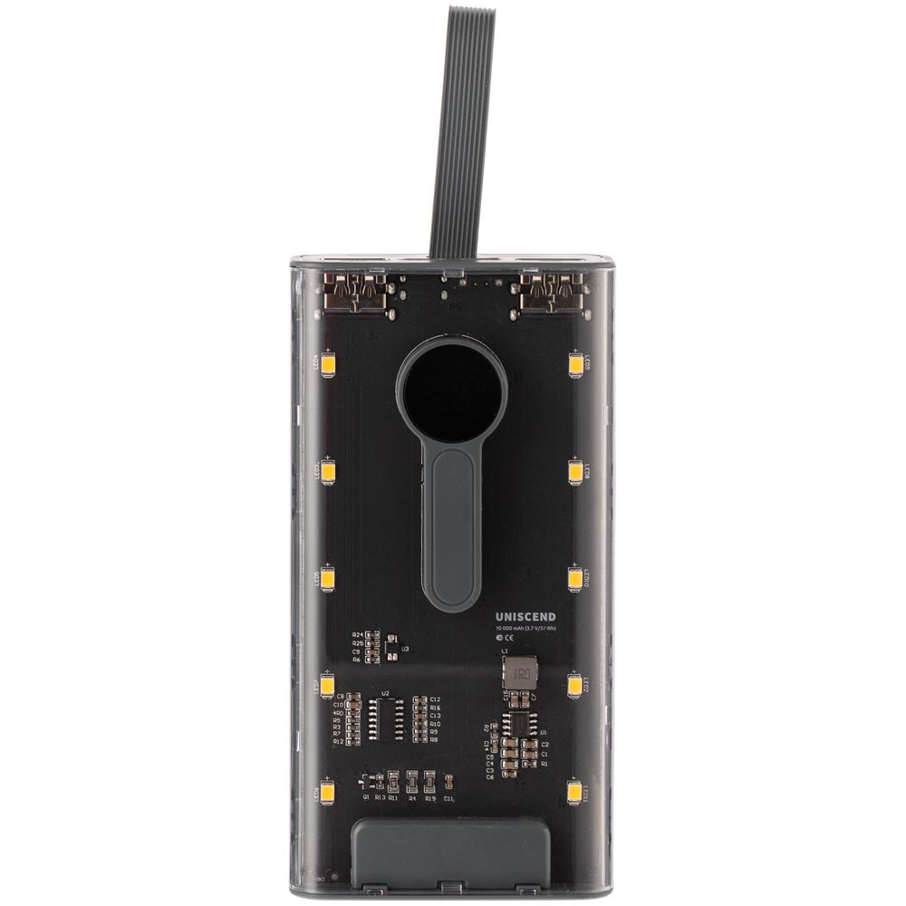 Аккумулятор Trellis Digital 10000 мАч, темно-серый-1