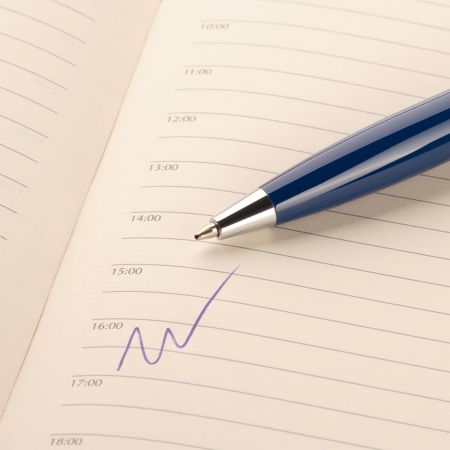 Шариковая ручка Соната (Sonata), синяя-3