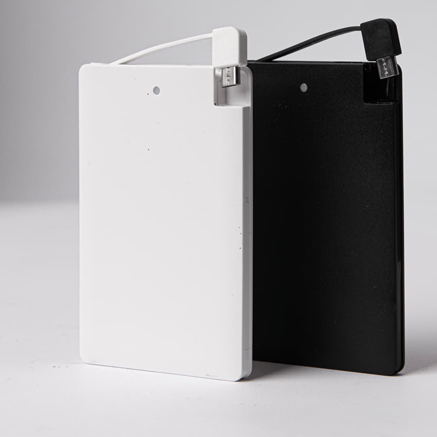 Универсальный аккумулятор Slimus 2.5 (2500 мАч), черный, 9,6х6.2х0,66 см, черный-3