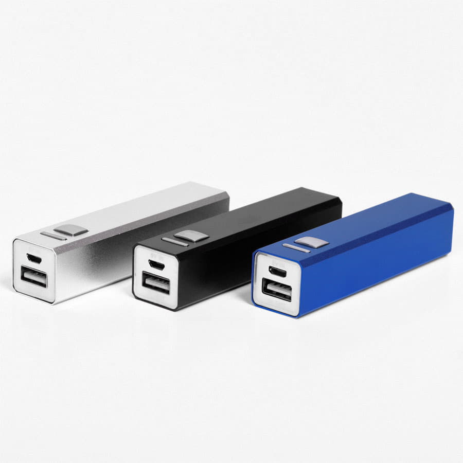 Универсальное зарядное устройство "Thazer" (2200mAh), серебристый-2